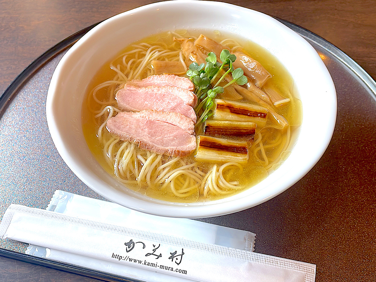 鴨ねぎらーめん