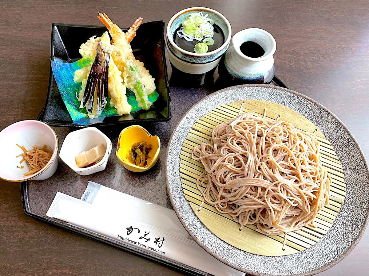 天ぷら盛蕎麦